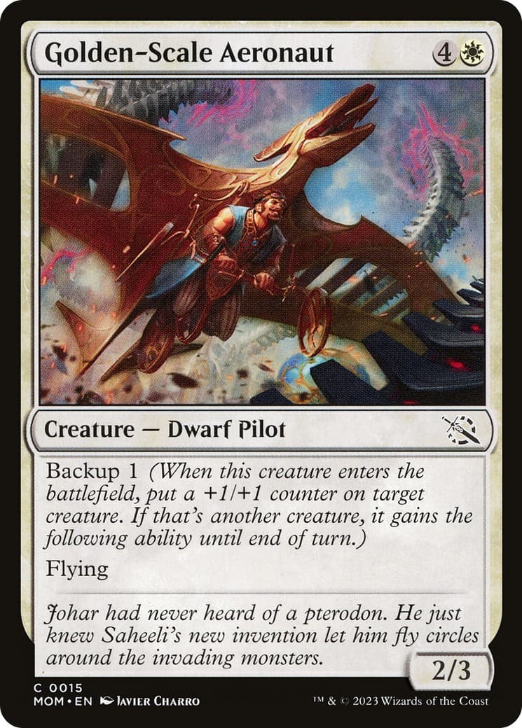 Golden-Scale Aeronaut - Image 1