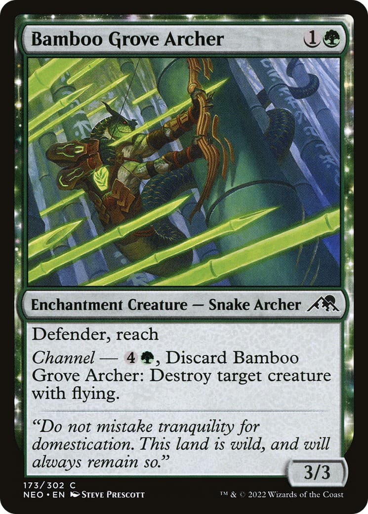 Bamboo Grove Archer - Image 1