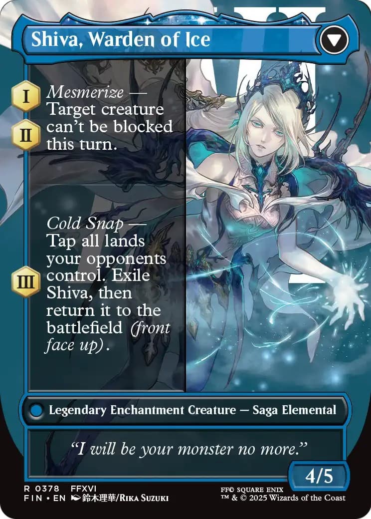 Jill, Shiva's Dominant // Shiva, Warden of Ice thumbnail 2
