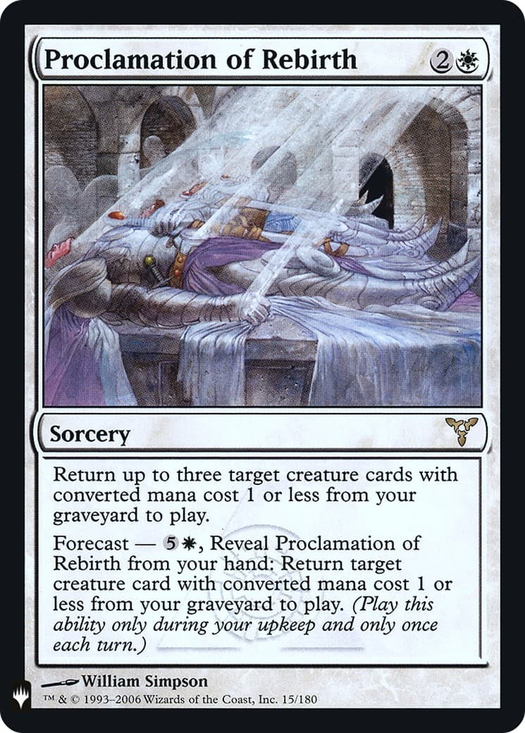 Proclamation of Rebirth - Image 1