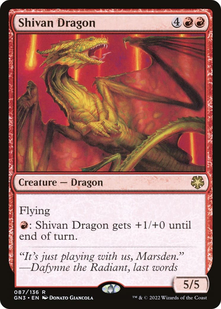 Shivan Dragon - Image 1