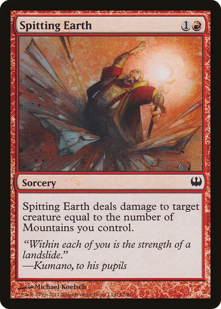 Spitting Earth - Image 1