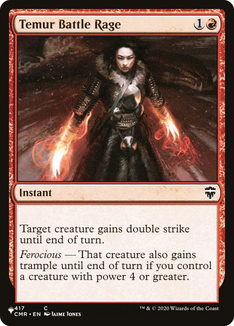 Temur Battle Rage - Image 1
