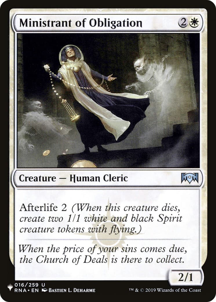 Ministrant of Obligation - Image 1