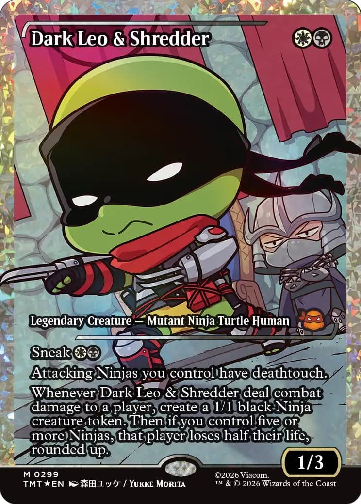 Dark Leo & Shredder - Image 1