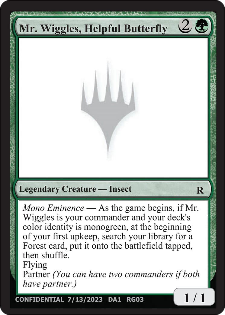 Mr. Wiggles, Helpful Butterfly - Image 1