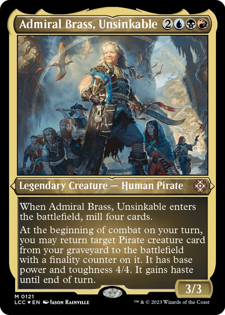 Admiral Brass, Unsinkable - Image 1