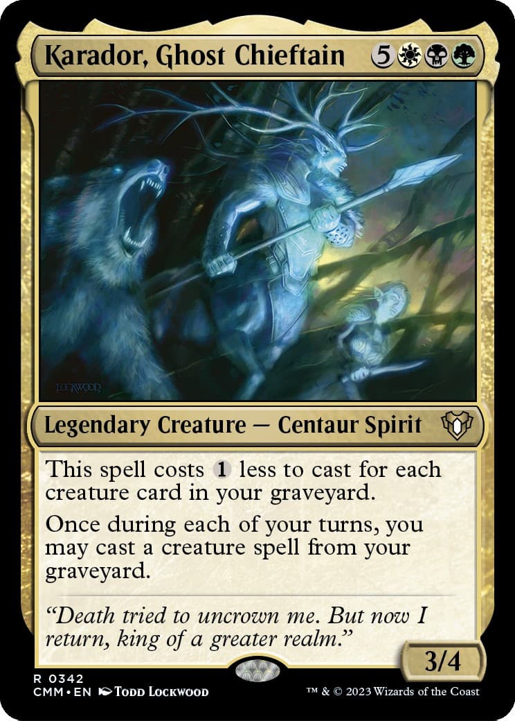 Karador, Ghost Chieftain - Image 1