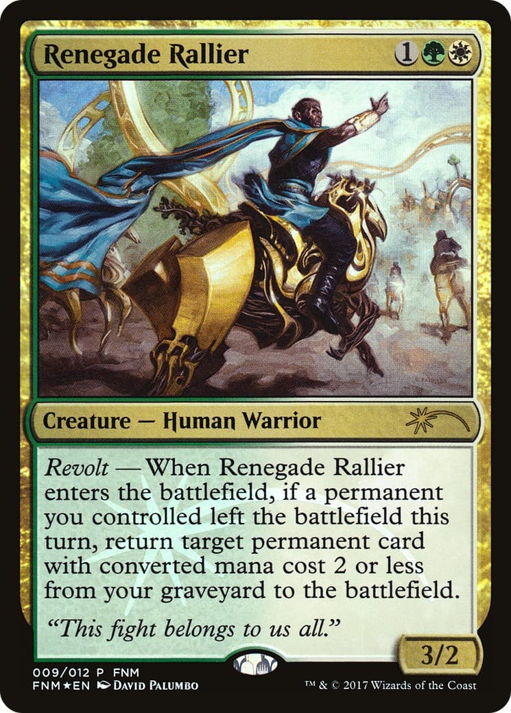 Renegade Rallier - Image 1