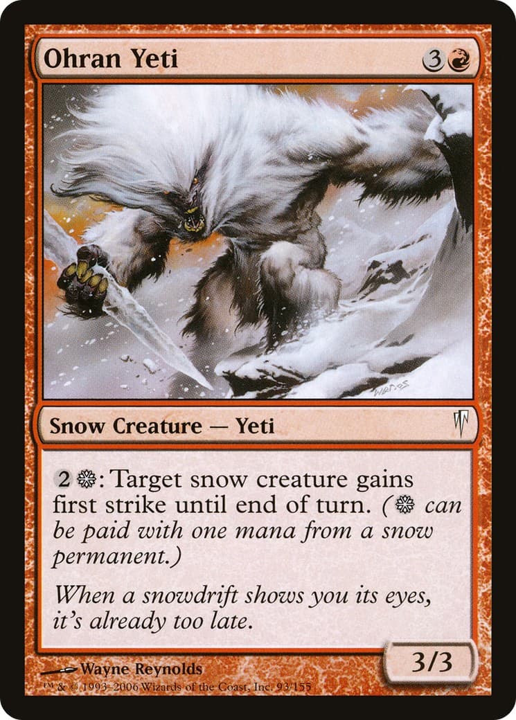 Ohran Yeti - Image 1