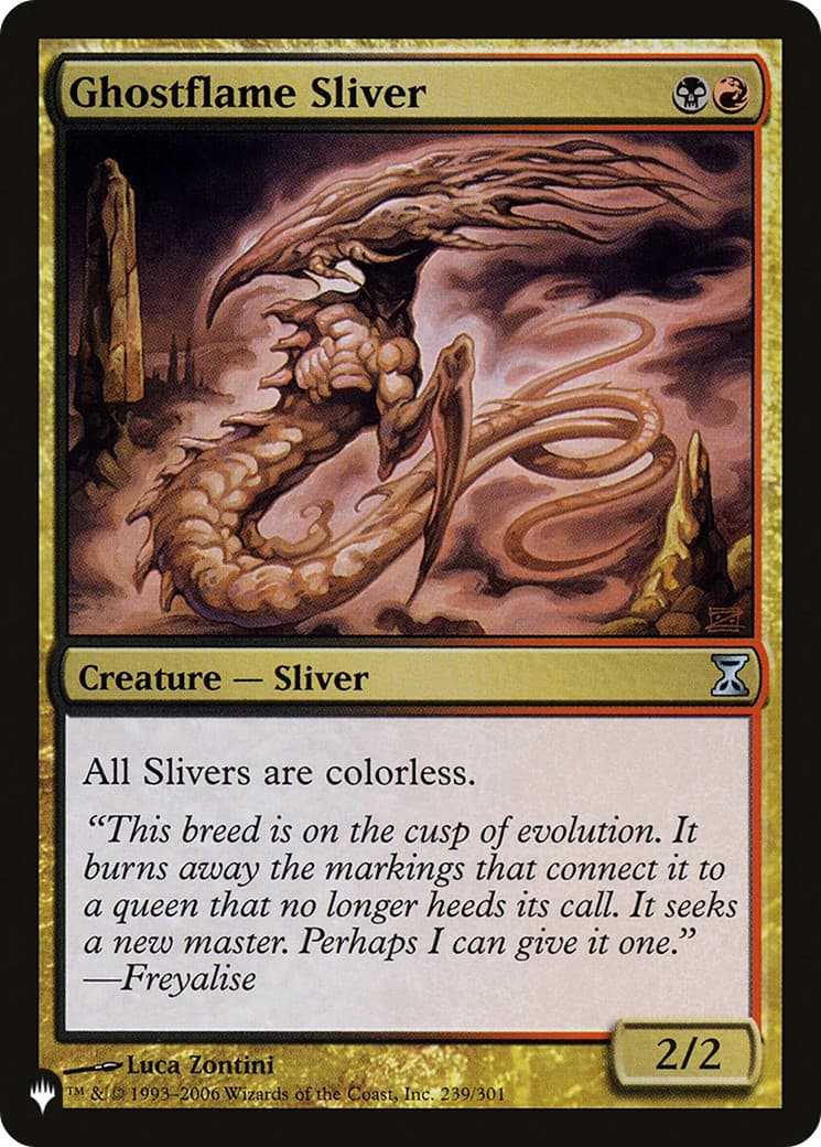 Ghostflame Sliver - Image 1