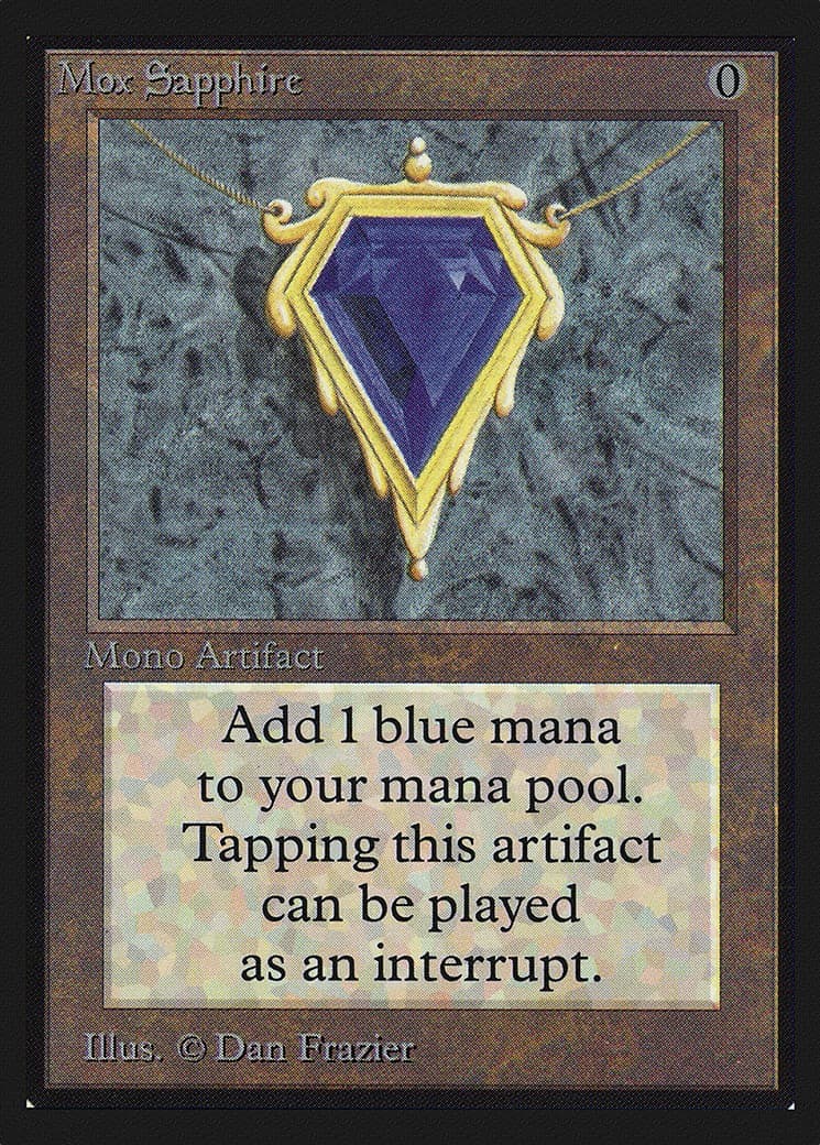 Mox Sapphire - Image 1