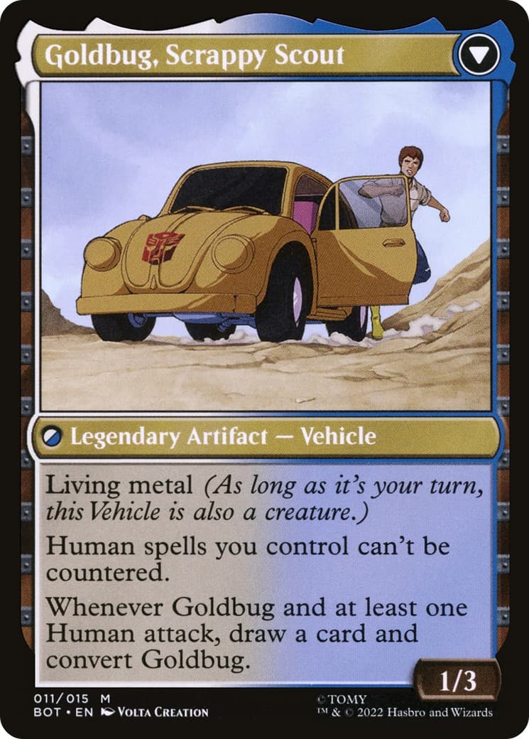 Goldbug, Humanity's Ally // Goldbug, Scrappy Scout thumbnail 2