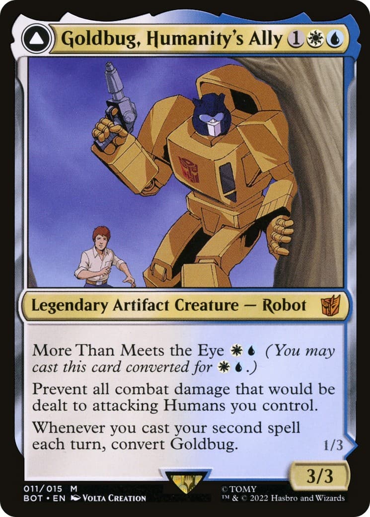 Goldbug, Humanity's Ally // Goldbug, Scrappy Scout - Image 1