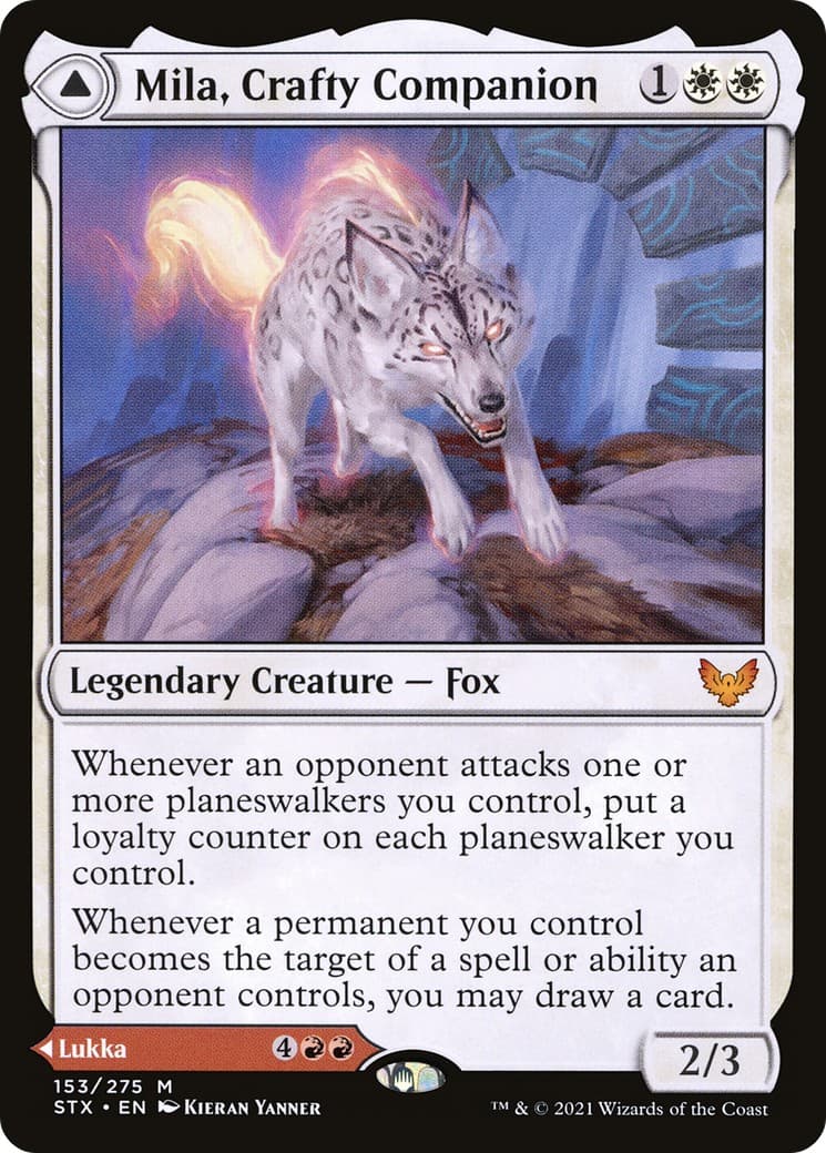 Mila, Crafty Companion // Lukka, Wayward Bonder - Image 1