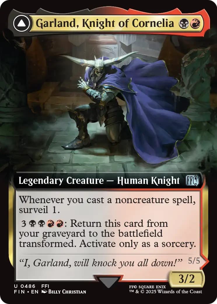 Garland, Knight of Cornelia // Chaos, the Endless - Image 1
