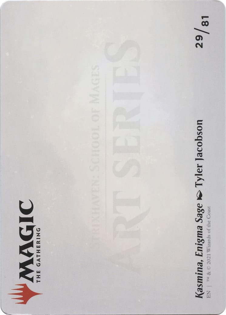 Kasmina, Enigma Sage // Kasmina, Enigma Sage thumbnail 2
