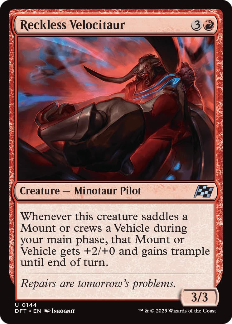Reckless Velocitaur - Image 1