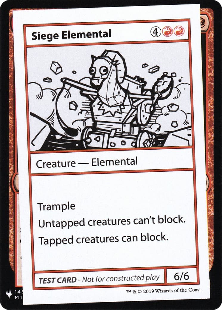 Siege Elemental - Image 1