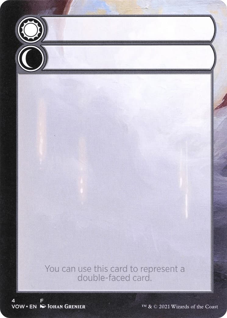 Double-Faced Substitute Card - Image 1