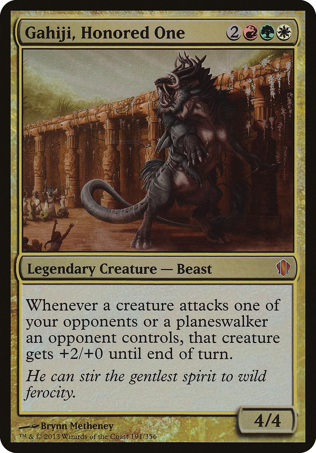Gahiji, Honored One - Image 1