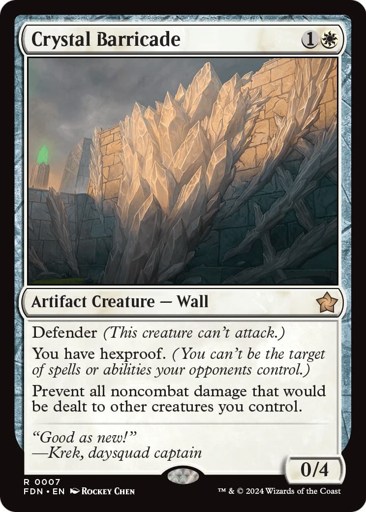 Crystal Barricade - Image 1