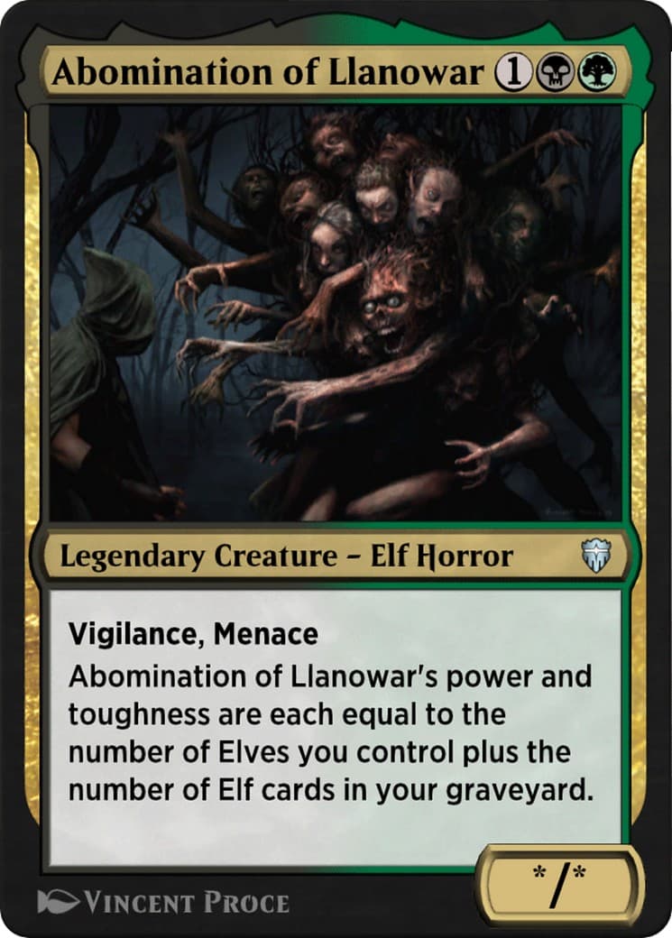 Abomination of Llanowar - Image 1