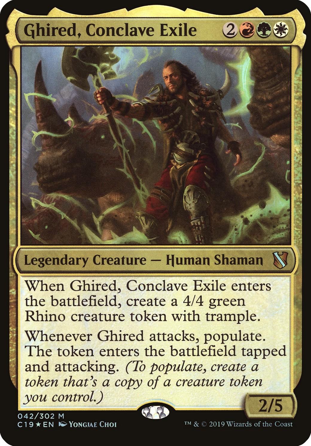 Ghired, Conclave Exile - Image 1