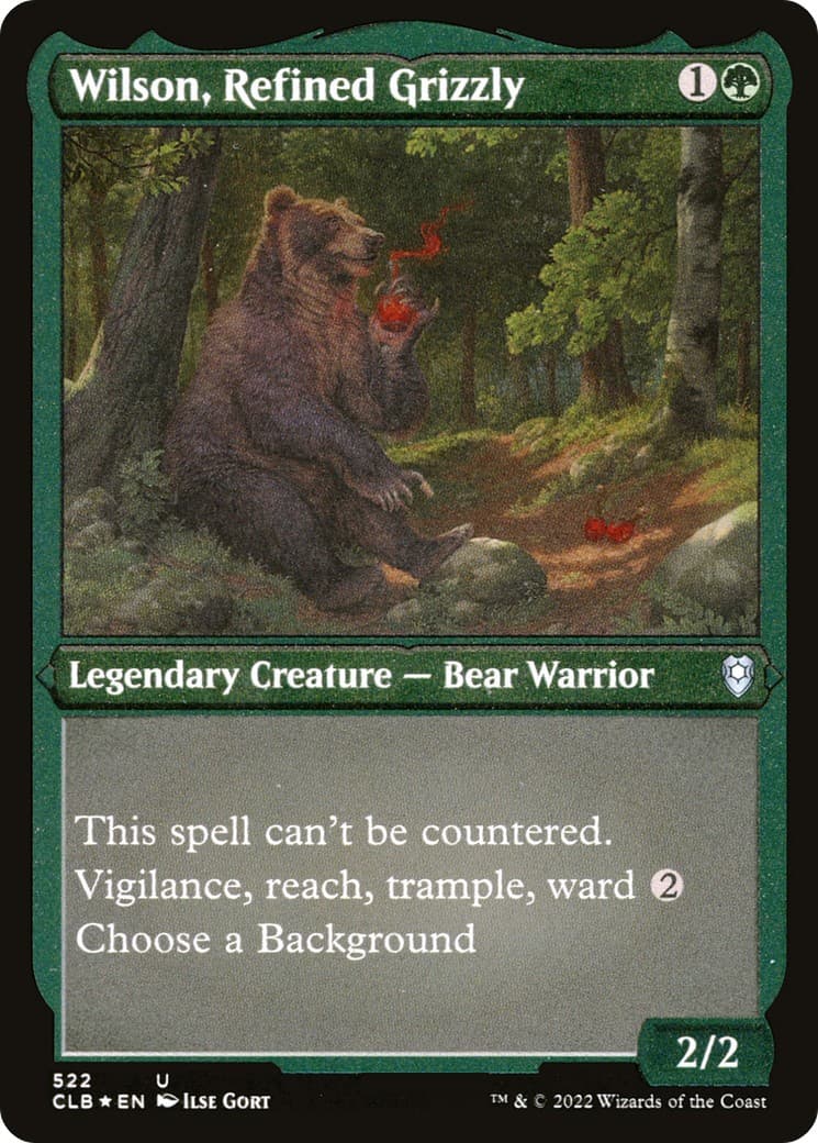 Wilson, Refined Grizzly - Image 1