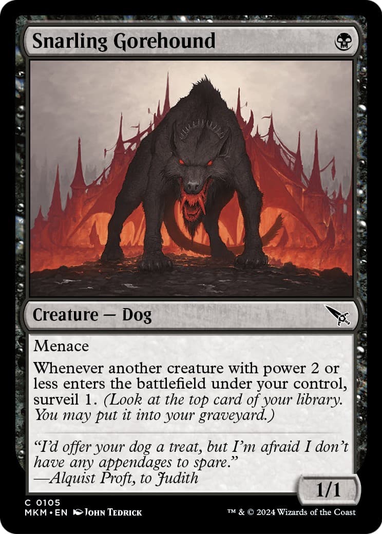 Snarling Gorehound - Image 1