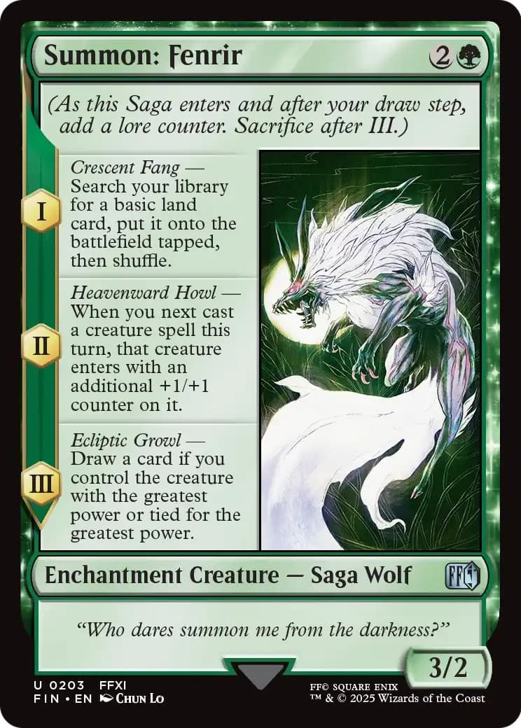 Summon: Fenrir - Image 1