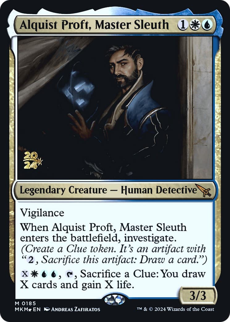 Alquist Proft, Master Sleuth - Image 1
