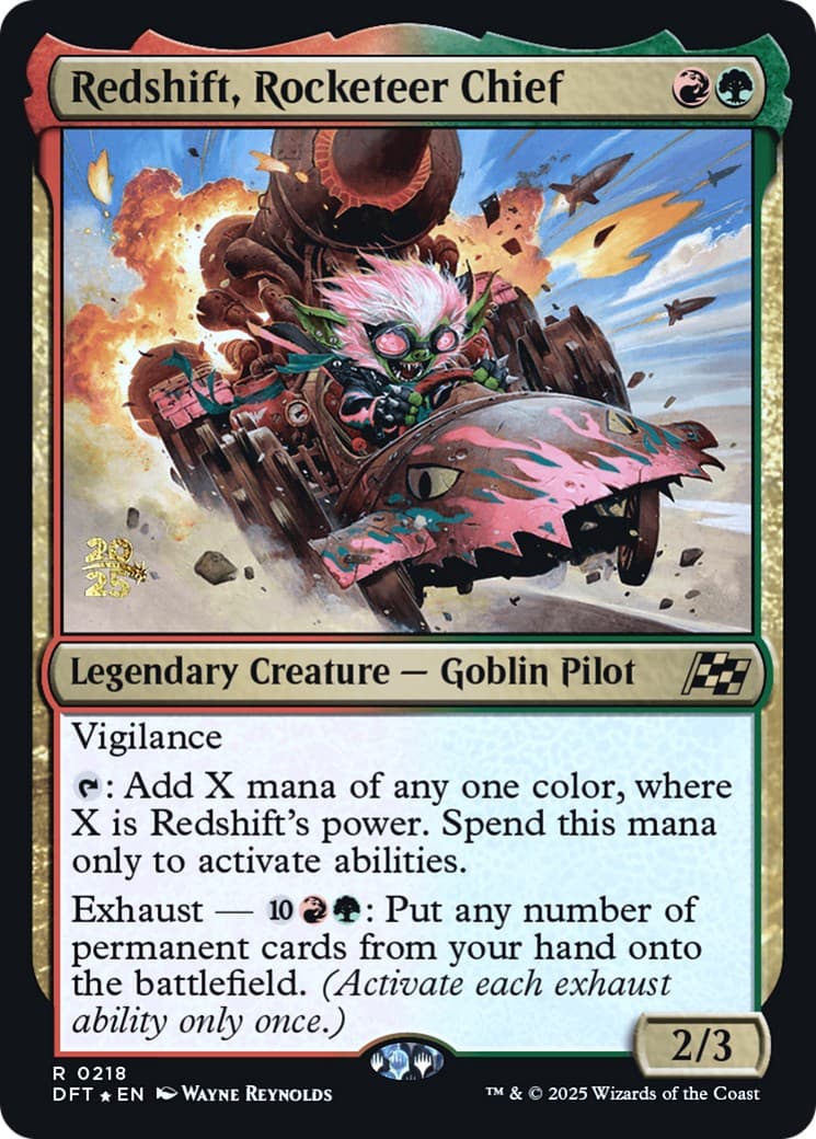 Redshift, Rocketeer Chief - Image 1