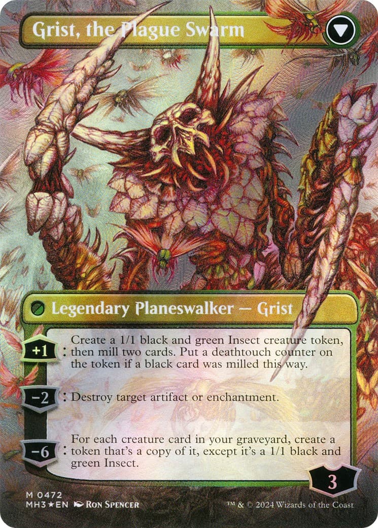 Grist, Voracious Larva // Grist, the Plague Swarm thumbnail 2