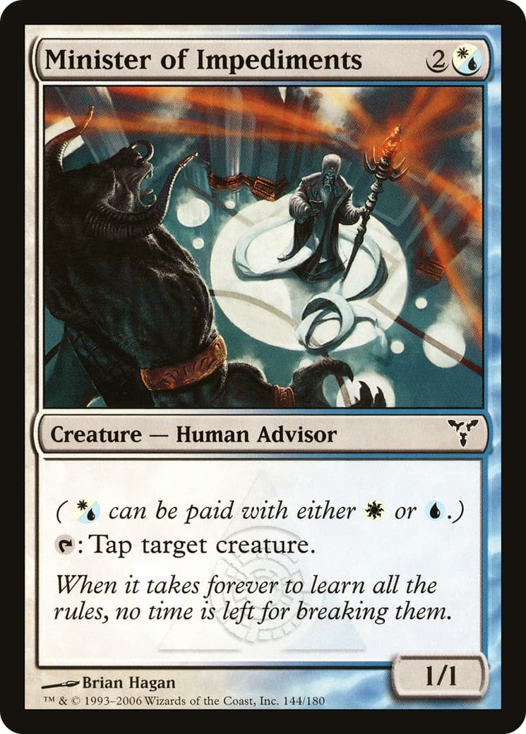 Minister of Impediments - Image 1