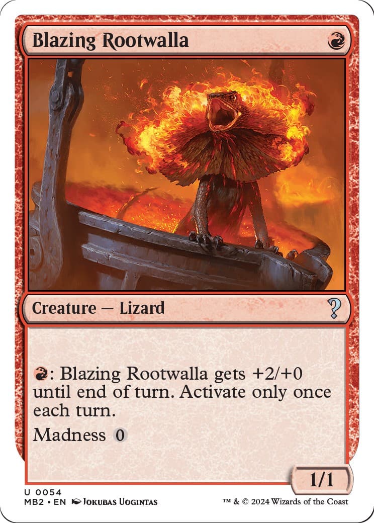 Blazing Rootwalla - Image 1