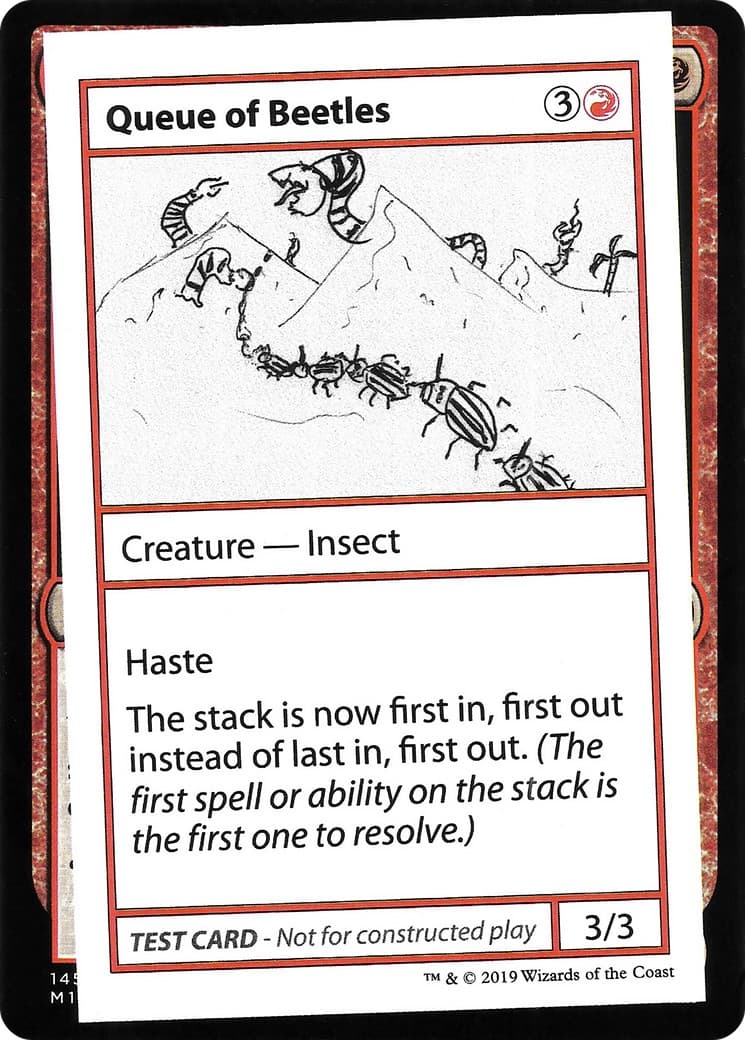 Queue of Beetles - Image 1