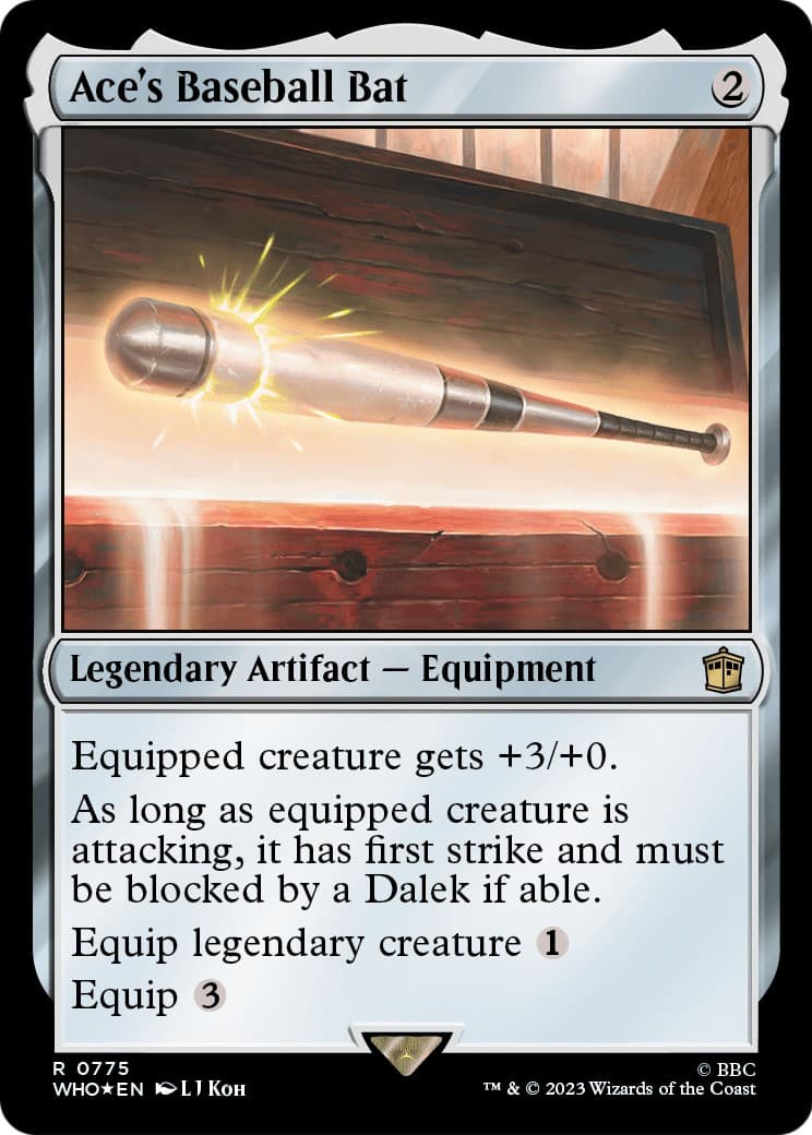 Ace's Baseball Bat - Image 1