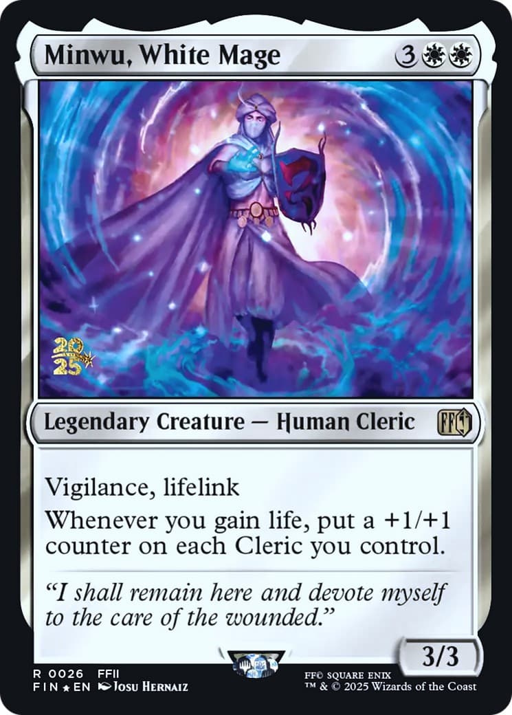 Minwu, White Mage - Image 1