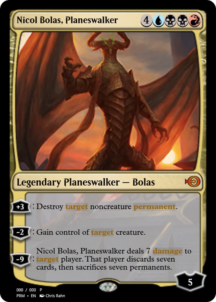 Nicol Bolas, Planeswalker - Image 1