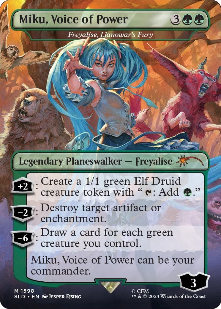 Freyalise, Llanowar's Fury - Image 1