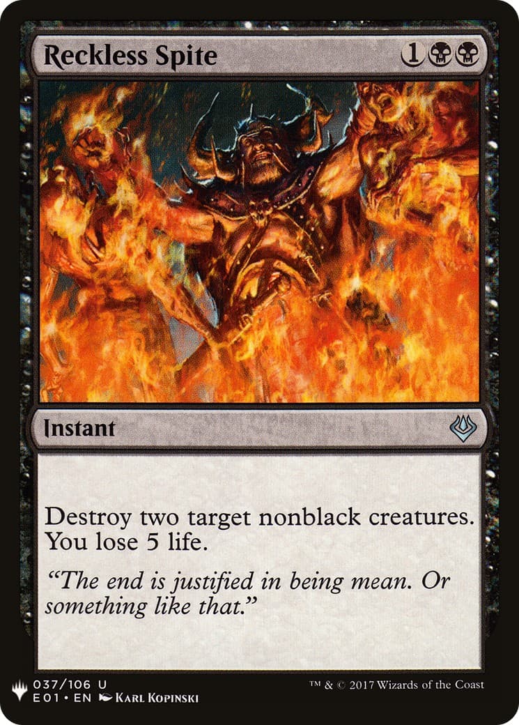 Reckless Spite - Image 1