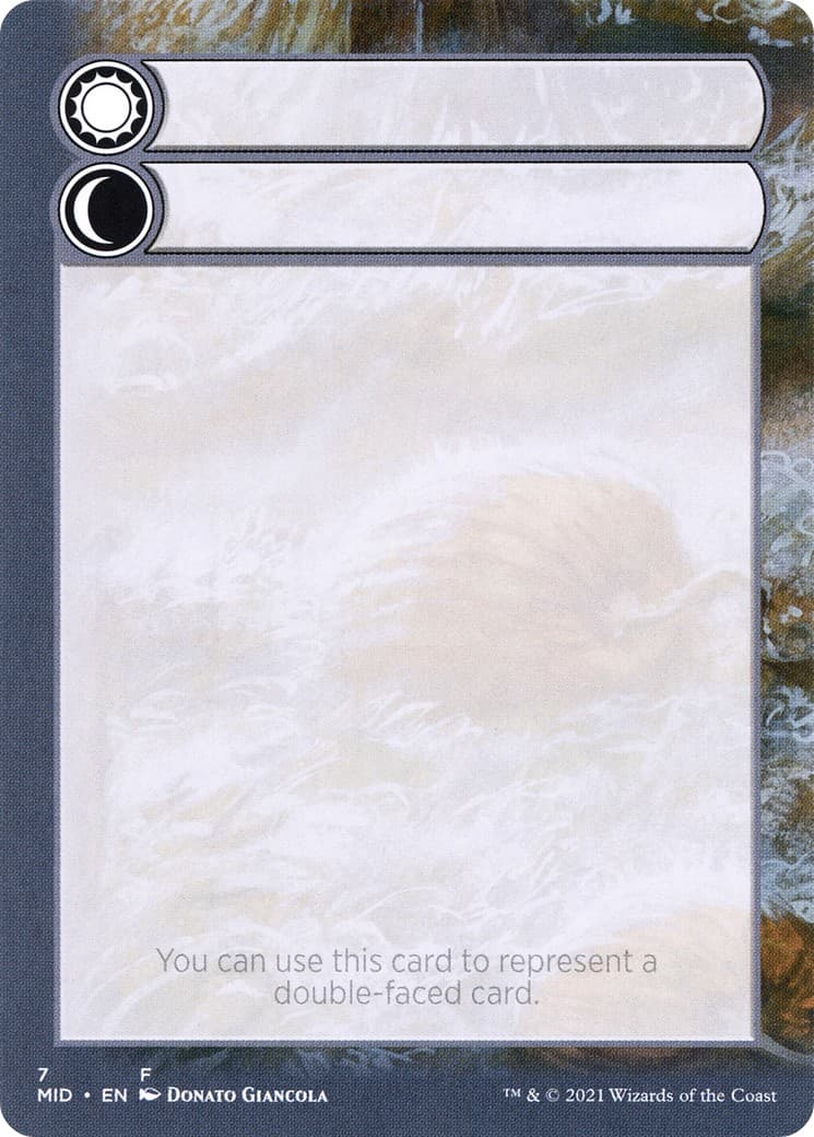 Double-Faced Substitute Card - Image 1