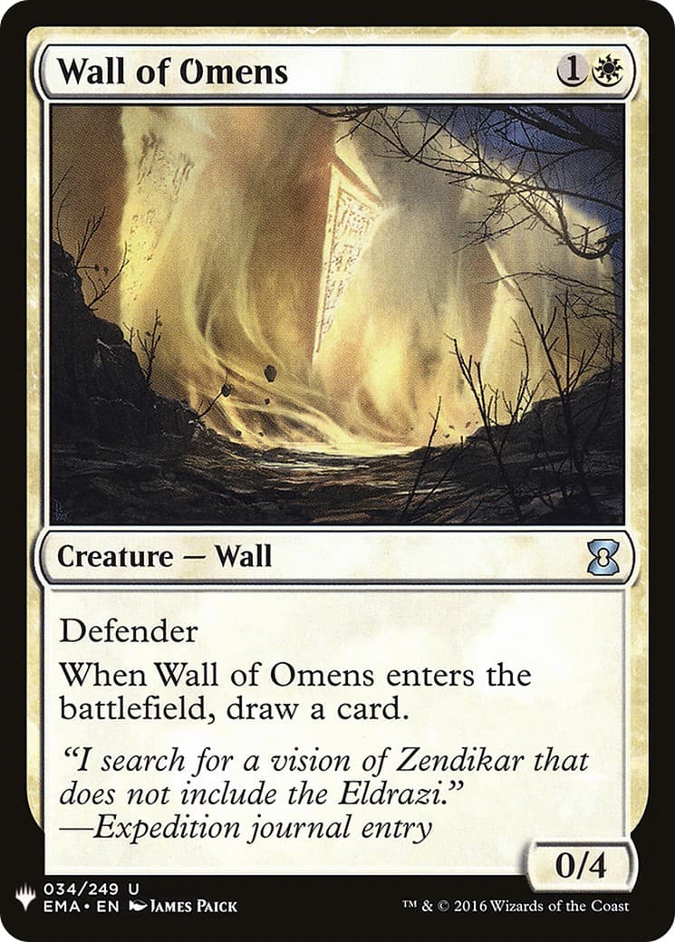 Wall of Omens - Image 1