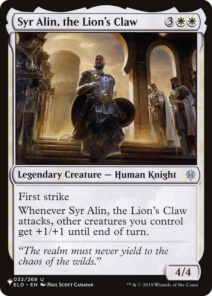 Syr Alin, the Lion's Claw - Image 1