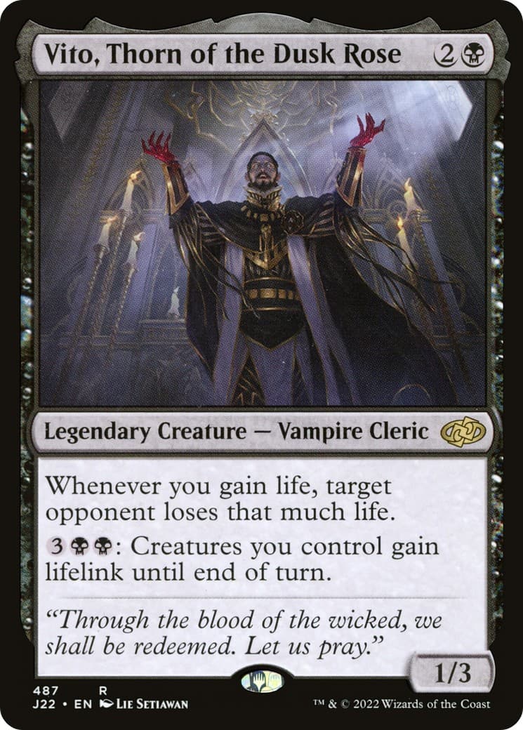 Vito, Thorn of the Dusk Rose - Image 1