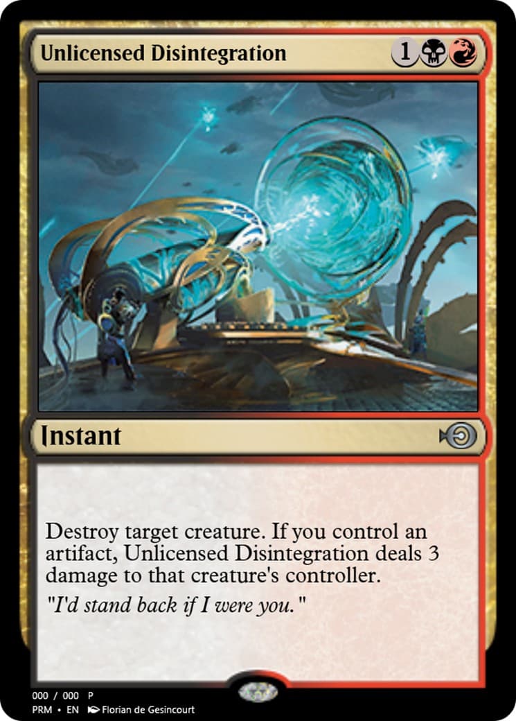 Unlicensed Disintegration - Image 1