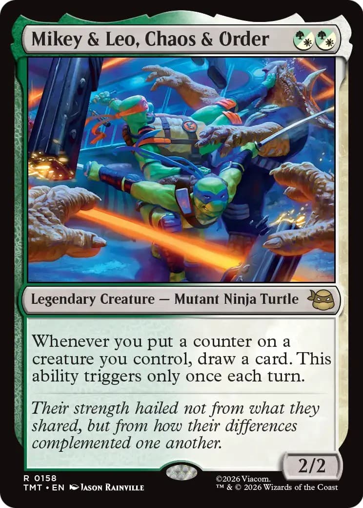 Mikey & Leo, Chaos & Order - Image 1