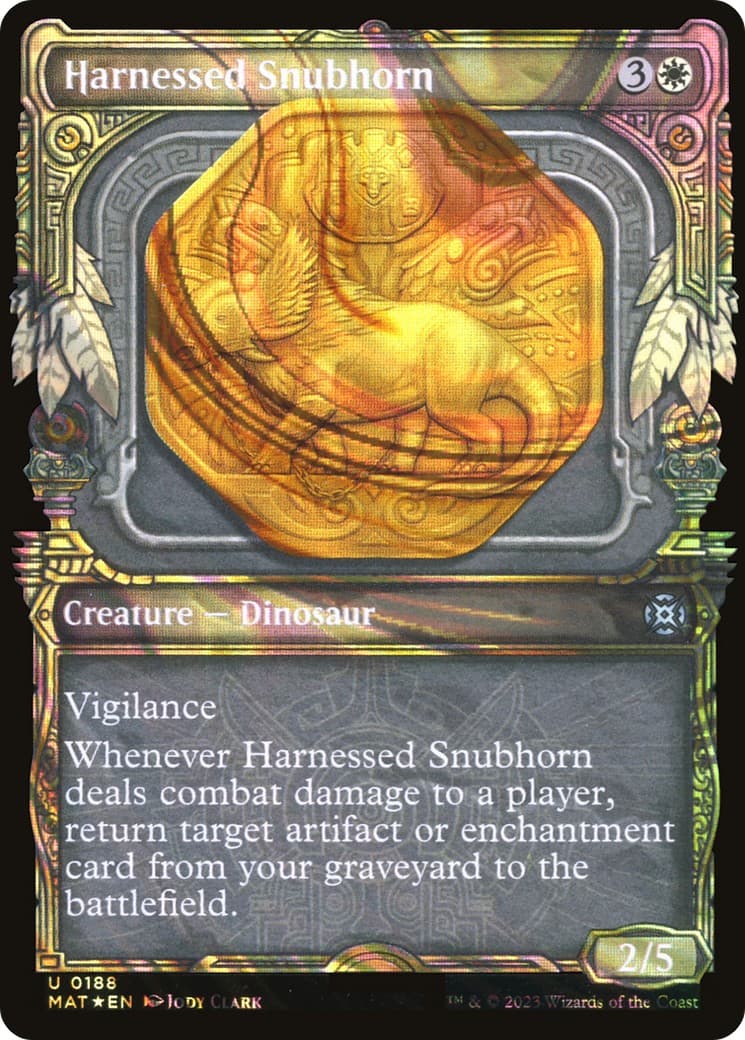 Harnessed Snubhorn - Image 1