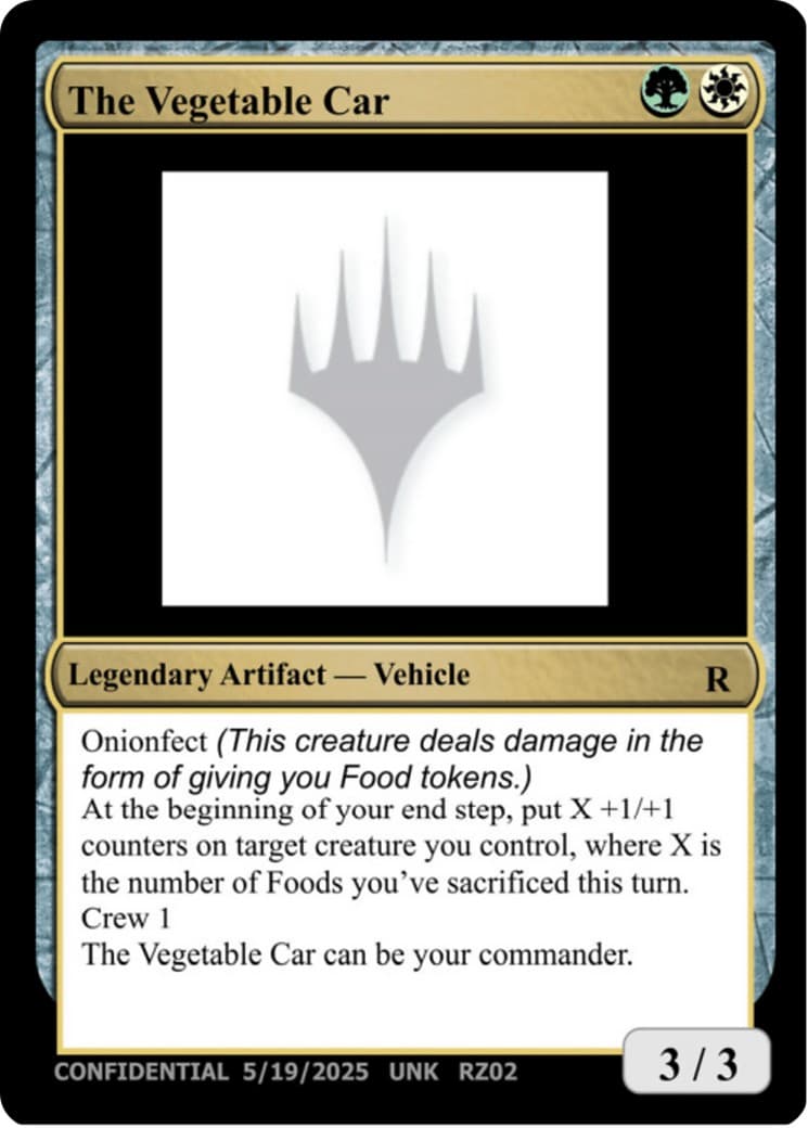 The Vegetable Car - Image 1